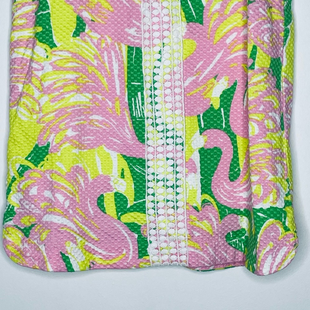 Lilly Pulitzer For Target flamingo print lace shift sleeveless dress Medium - Picture 9 of 15